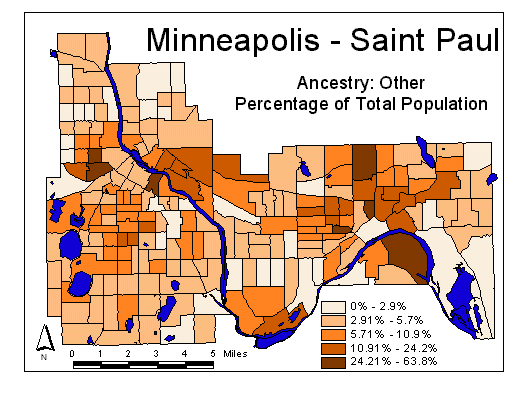 Map of Other Ancestry