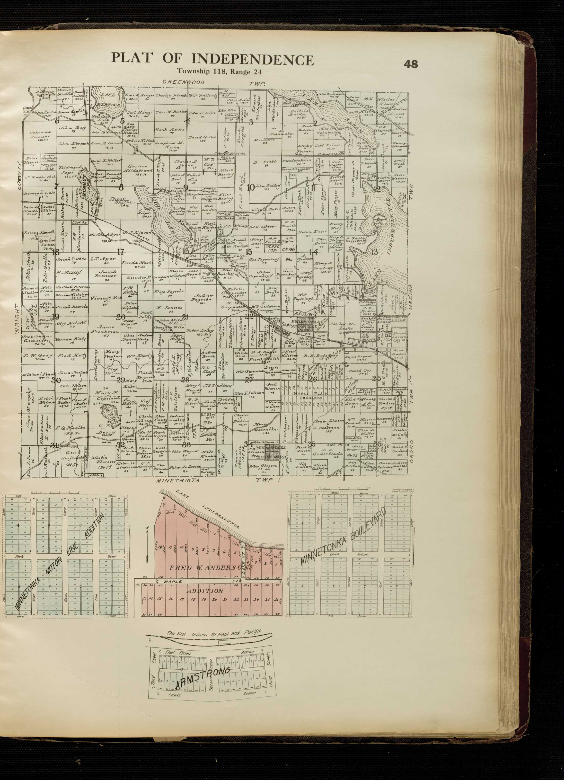 Digitized Plat Maps and Atlases · University of Minnesota Libraries