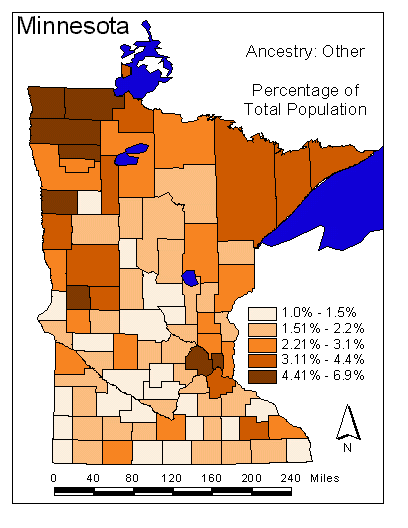 Map of Other Ancestry