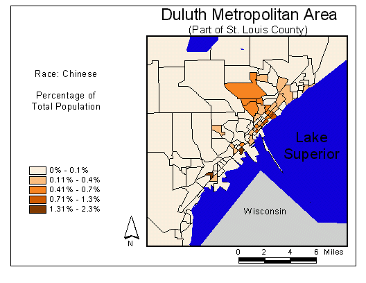 Race Map: Chinese