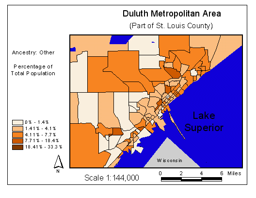 Map of Other Ancestry