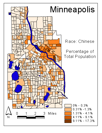 Race Map: Chinese