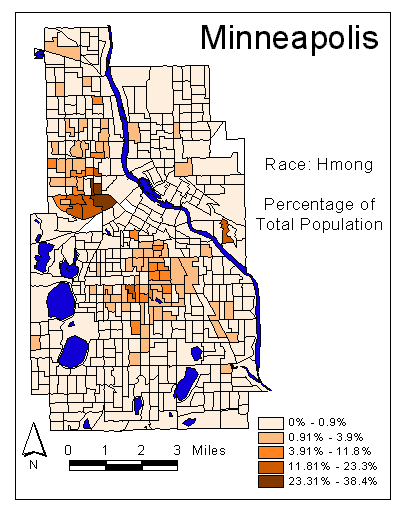 Race Map: Hmong