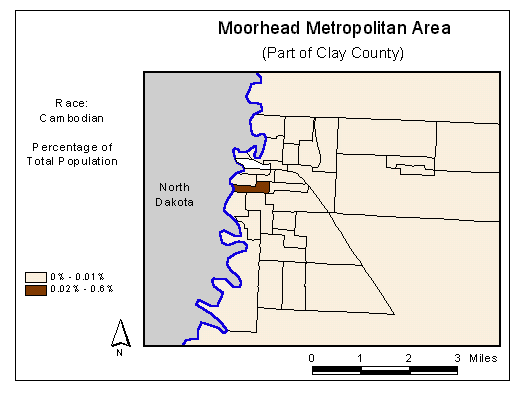 Race Map: Cambodian