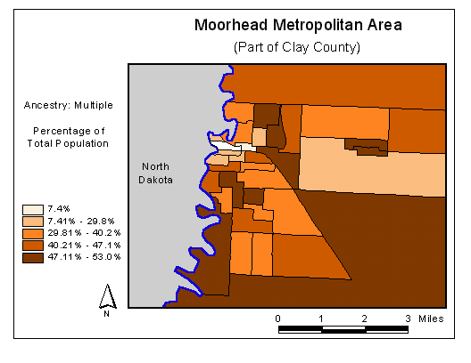 Map of Multiple Ancestry