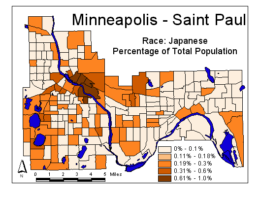 Race Map: Japanese