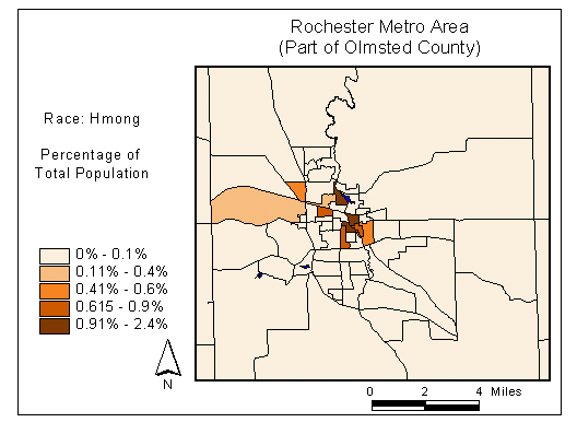 Race Map: Hmong