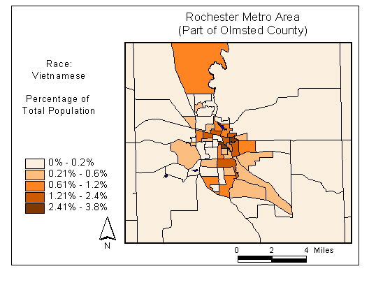 Race Map: Vietnamese