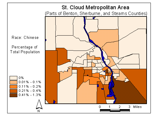 Race Map: Chinese