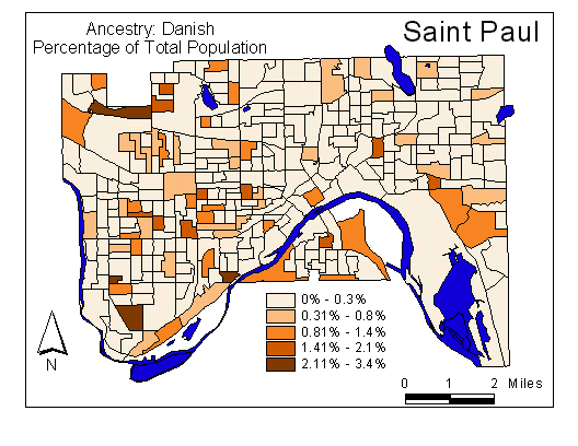 Map of Dutch Ancestry