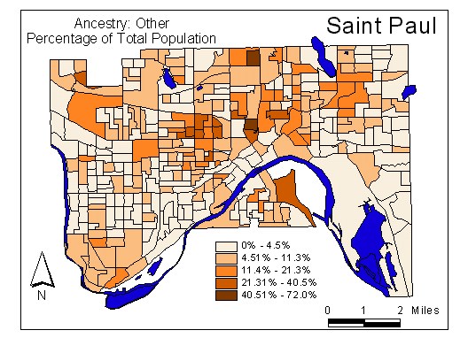 Map of Other Ancestry