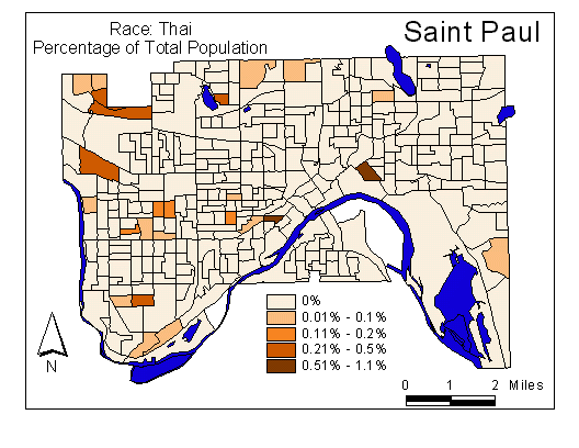 Race Map: Thai