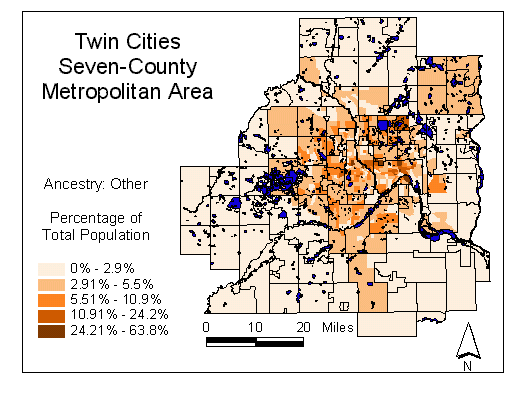 Map of Other Ancestry